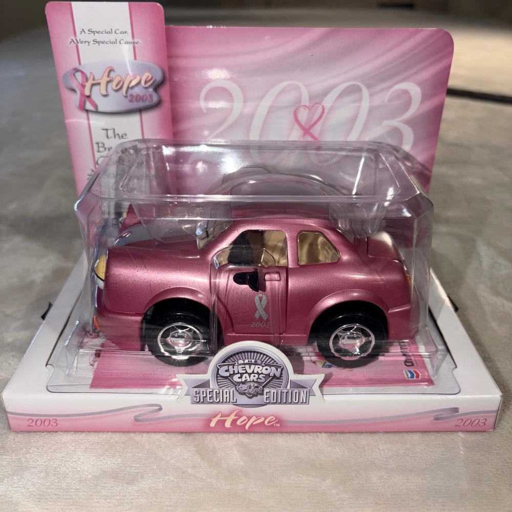 Chevron Cars Special Edition Hope 2003 Breast Cancer Awareness Pink Ribbon Car